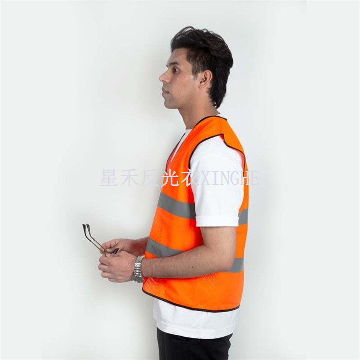 Enhanced Visibility Identification Mesh Safety Vest