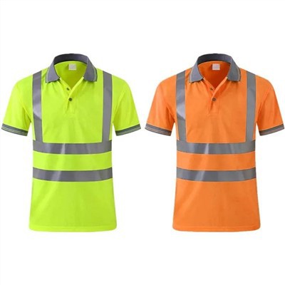 चिंतनशील सुरक्षा पोलो शर्ट