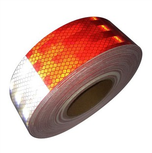 चिंतनशील बुने हुए चेतावनी टेप